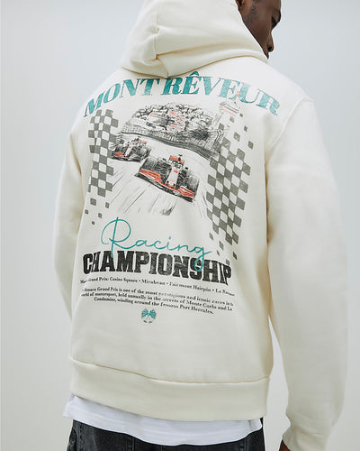 Cream Regular Fit Mont Reveur Hoodie