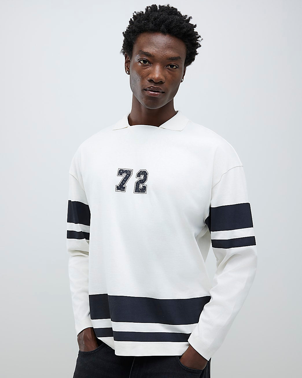 White Bandana 72 Sports Polo Shirt