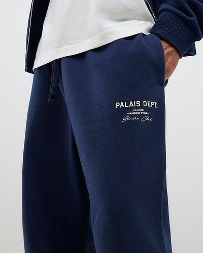 Navy Palais Dept Wide Leg Joggers