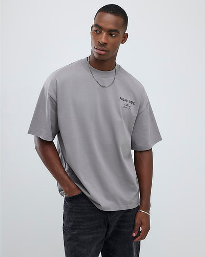 Grey Oversized Fit Palais Dept T-Shirt