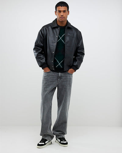 Grey Baggy Fit Jeans