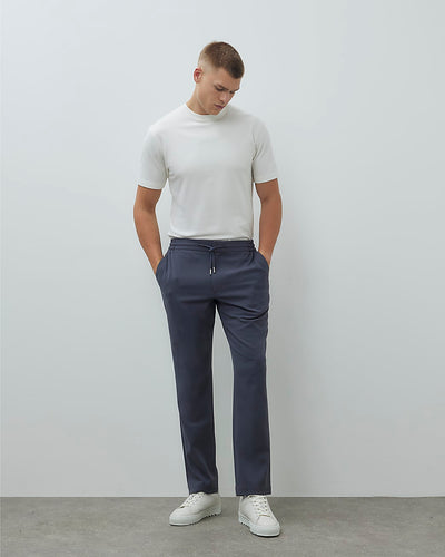 Blue Slim Fit Joggers